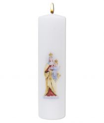 Svíce mariánská, 22 cm image:Image Svíce mariánská, 22 cm