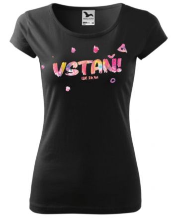 image:Image Tričko (XL) dámské, černé