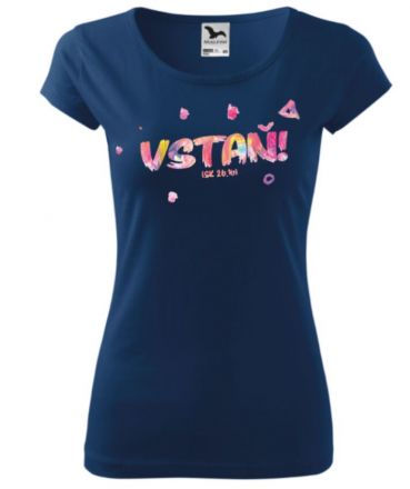 image:Image Tričko (S) dámské, modré