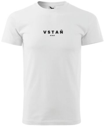 image:Image Tričko (M) pánské, bílé