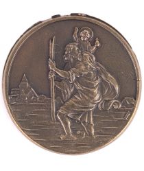 Plaketa sv. Kryštof, kulatá, 4,5 cm image:Image Plaketa sv. Kryštof, kulatá, 4,5 cm