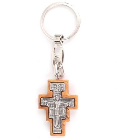 image:Image Přívěšek na klíče kříž San Damiano