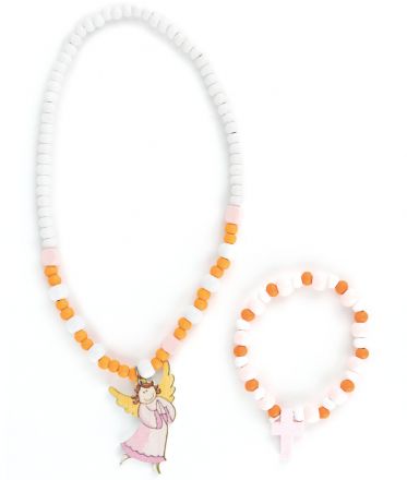 image:Image Souprava - náramek a náhrdelník s andělem