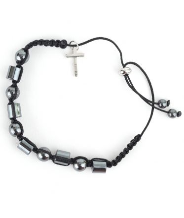 image:Image Náramek desátek hematit tmavý větší