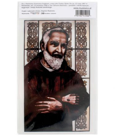 image:Image Magnetická vitráž - Otec Pio