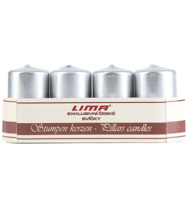 image:Image Adventní svíčky stříbrné barvy