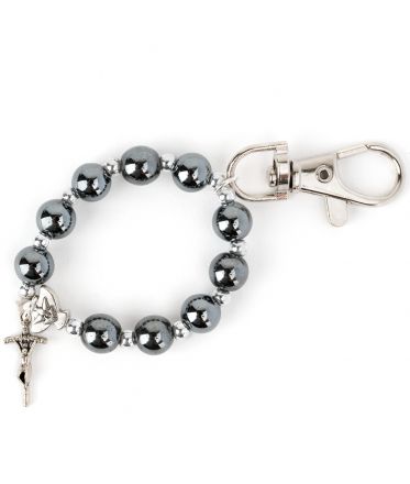 image:Image Přívěšek desátek hematit s přezkou