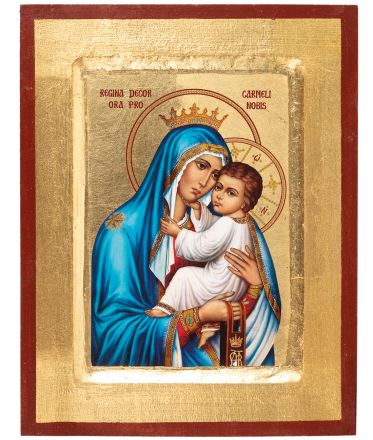 image:Image Ikona Panna Maria Karmelská  22 x 17 cm