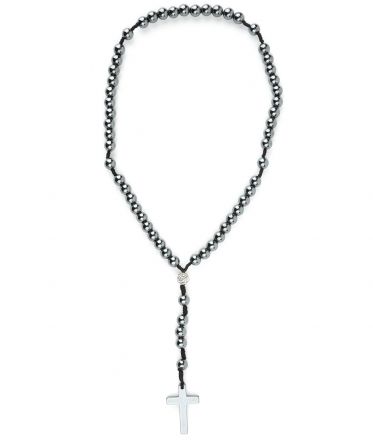 image:Image Růženec hematit na šňůrce