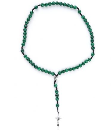 image:Image Růženec malachit, medailka růže