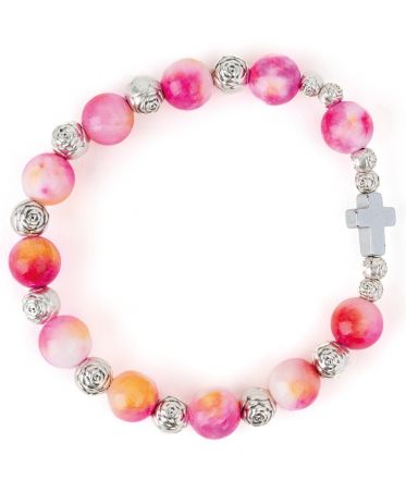 image:Image Náramek desátek achát růžový