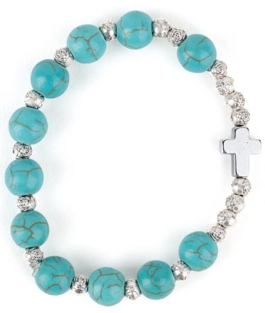 image:Image Náramek desátek howlit  tyrkysový