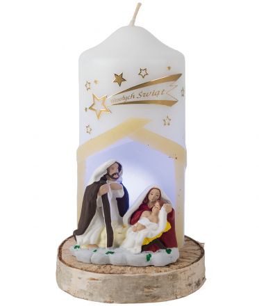 image:Image Svíce Svatá Rodina 15 cm