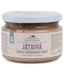 Játrová paštika s novodvorskou hořčicí image:Image Játrová paštika s novodvorskou hořčicí