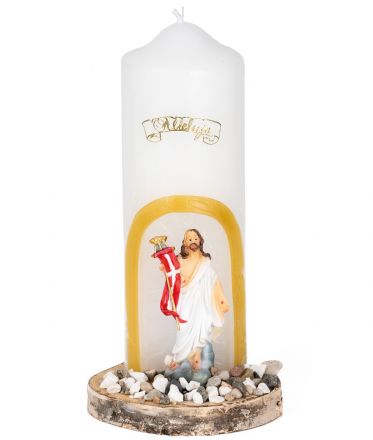 image:Image Svíce velikonoční s vítězným Kristem 20 cm
