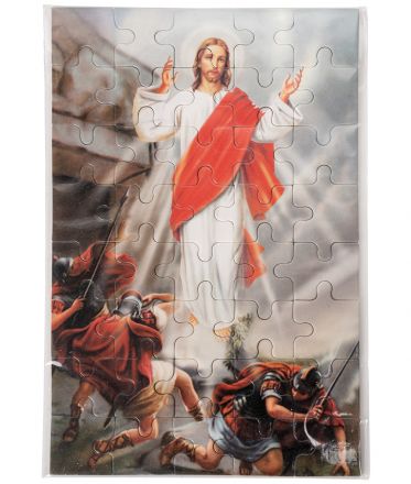 image:Image Puzzle - Ježíš Zmrtvýchvstalý,  20 x 13 cm