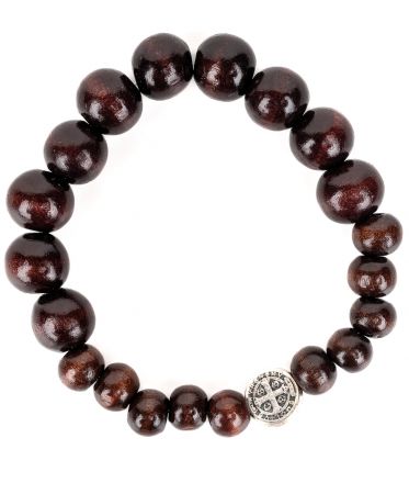 image:Image Náramek dřevěný, 2 desátky, tmavě hnědý