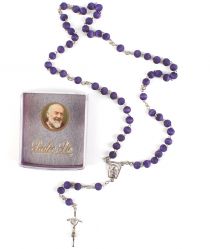 image:Image Růženec Páter Pio v krabičce, ovoněný