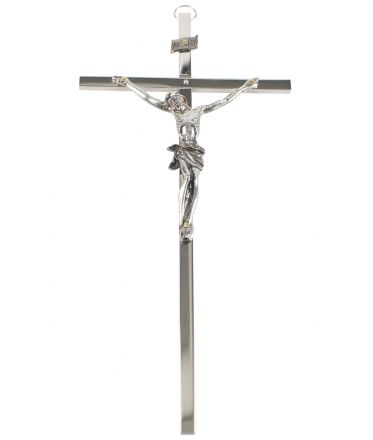 image:Image Kříž kovový, na zeď,  21 cm