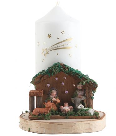 image:Image Svíce vánoční s betlémem