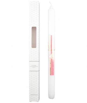 image:Image Křestní svíce s růžovým motivem