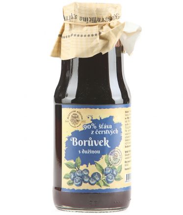 image:Image Šťáva z čerstvých borůvek s dužinou