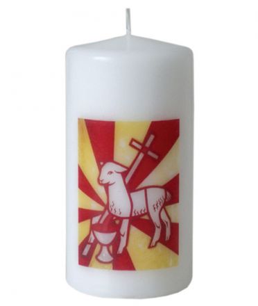 image:Image Velikonoční svíce s motivem, 10 cm