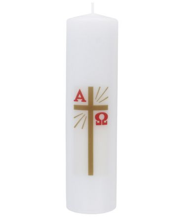 image:Image Velikonoční svíce  s potiskem 22 cm