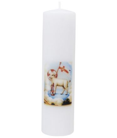 image:Image Svíce velikonoční s potiskem, 22 cm