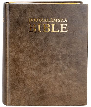 image:Image Jeruzalémská Bible v kůži - olivověšedá