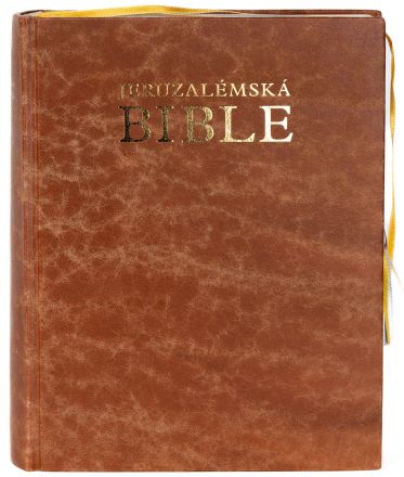 image:Image Jeruzalémská Bible v kůži - hnědooranžová