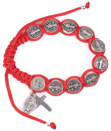 image:Image Náramek desátek s medailemi sv. Benedikta