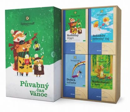 image:Image Dárková kazeta čajová - Půvabný čas Vánoc