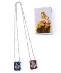 image:Image Škapulíř Panny Marie Karmelské kovový