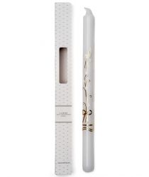 image:Image Křestní svíce s bílým motivem