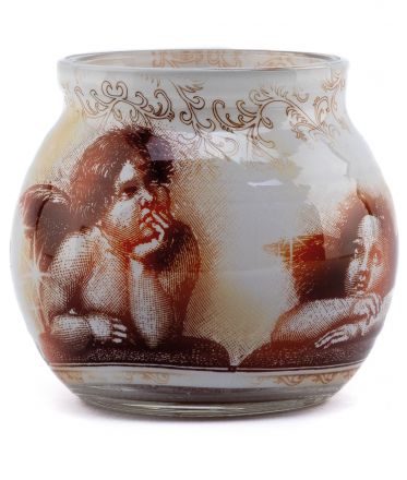 image:Image Svíčka ve skle vonná - Andělíčci