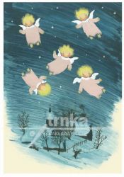 image:Image Vánoční andělíčci  - přání