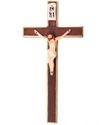 Kříž dřevěný s korpusem, 40 cm keramika image:Image Kříž dřevěný s korpusem, 40 cm keramika