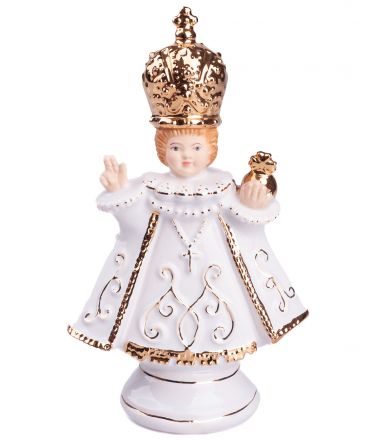 image:Image Pražské Jezulátko 15 cm keramika, bílé, L