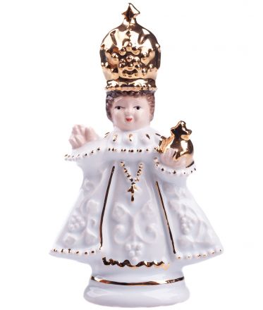 image:Image Pražské Jezulátko 8,5 cm keramika, bílé, mini
