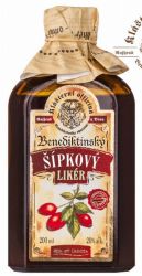 Benediktinský 20% šípkový likér image:Image Benediktinský 20% šípkový likér