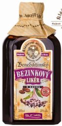 Benediktinský 20% bezinkový likér s kávou image:Image Benediktinský 20% bezinkový likér s kávou