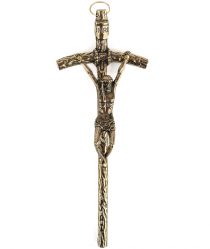 image:Image Kříž papežský na zeď, mosaz, 14,5 cm