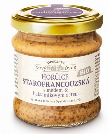 image:Image BIOhořčice starofrancouzská s medem a balsamikovým octem