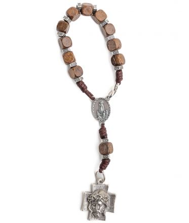 image:Image Růženec desátek dřevěný, Trnová koruna