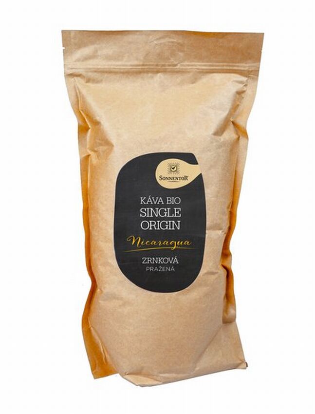Sonnentor Single Origin Nicaragua, zrnková káva, BIO, 250 g