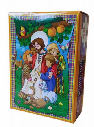 image:Image Puzzle mini - Ježíš mezi dětmi
