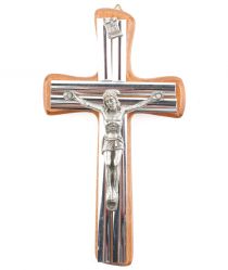 image:Image Kříž na zeď tmavé dřevo 15 cm