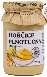 Plnotučná hořčice s fruktózou image:Image Plnotučná hořčice s fruktózou