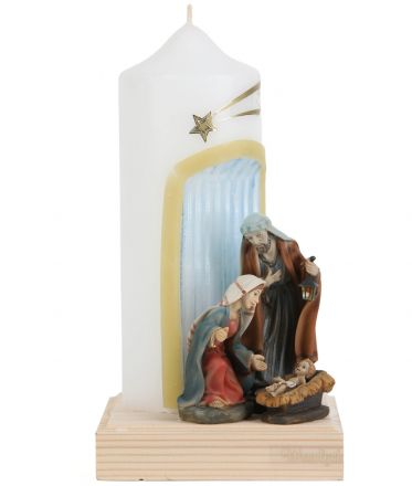 image:Image Svíce Svatá Rodina, dioda, 25 cm